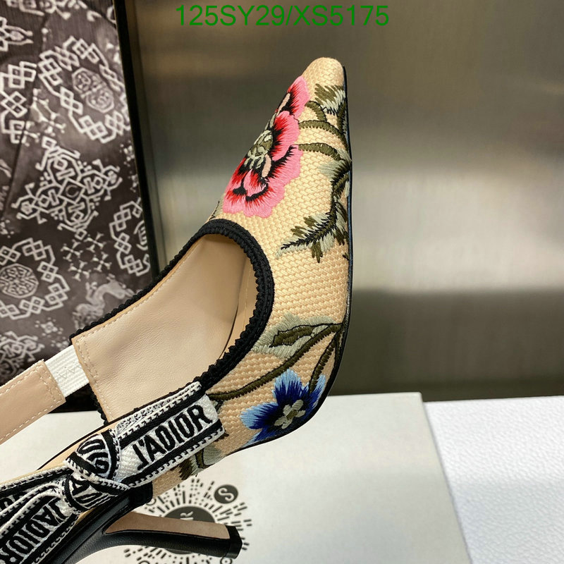 Dior-Women Shoes, Code: XS5175,$: 125USD