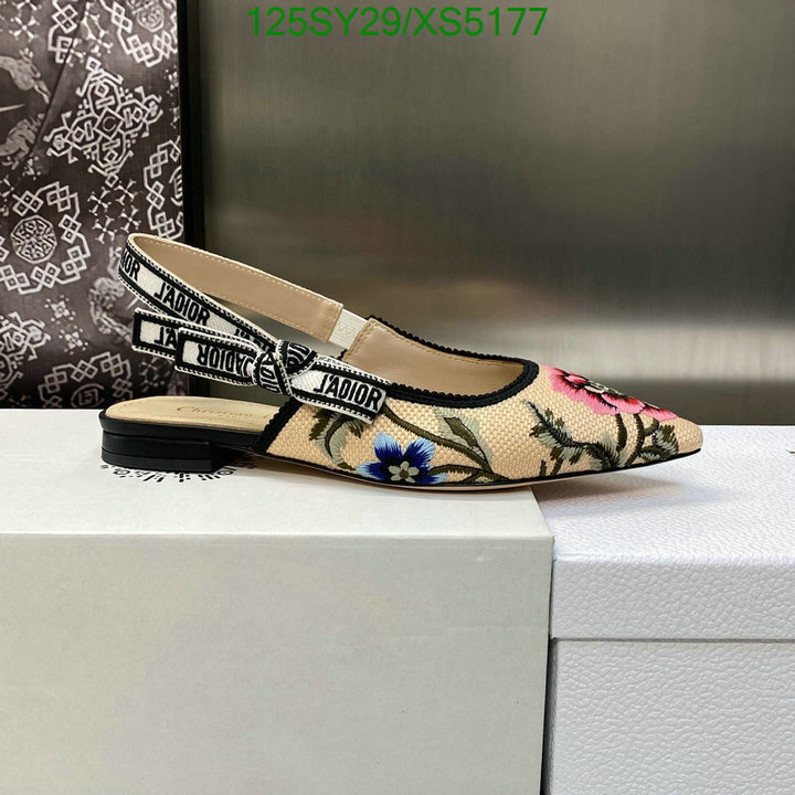 Dior-Women Shoes, Code: XS5177,$: 125USD