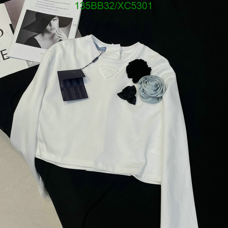 Prada-Clothing, Code: XC5301,$: 135USD