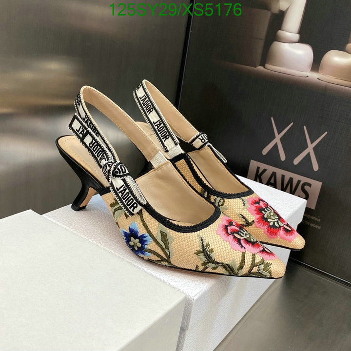 Dior-Women Shoes, Code: XS5176,$: 125USD