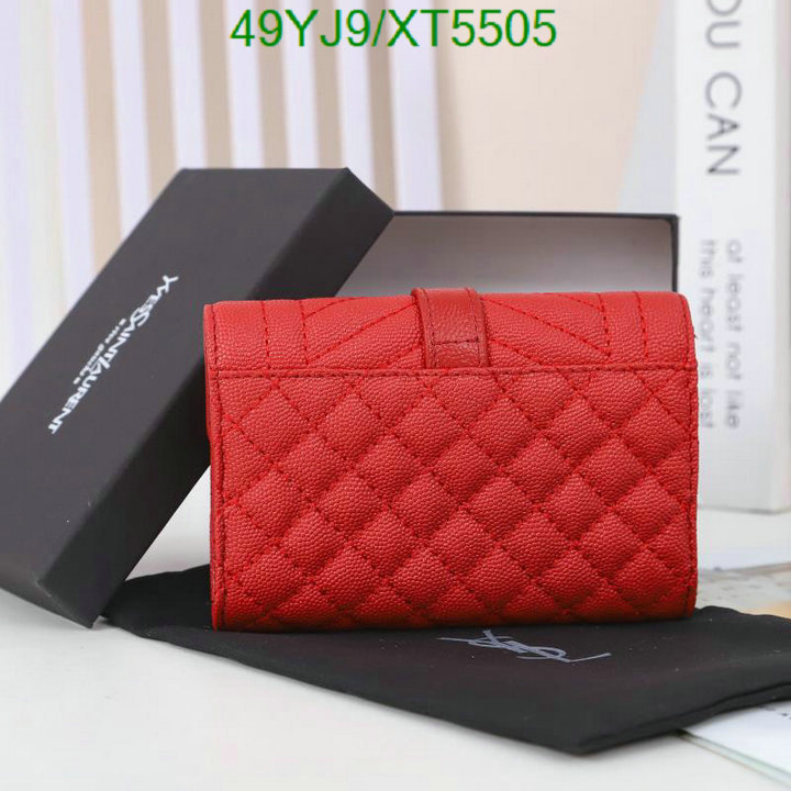 YSL-Wallet-4A Quality, Code: XT5505,$: 49USD