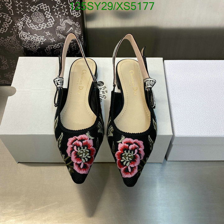 Dior-Women Shoes, Code: XS5177,$: 125USD