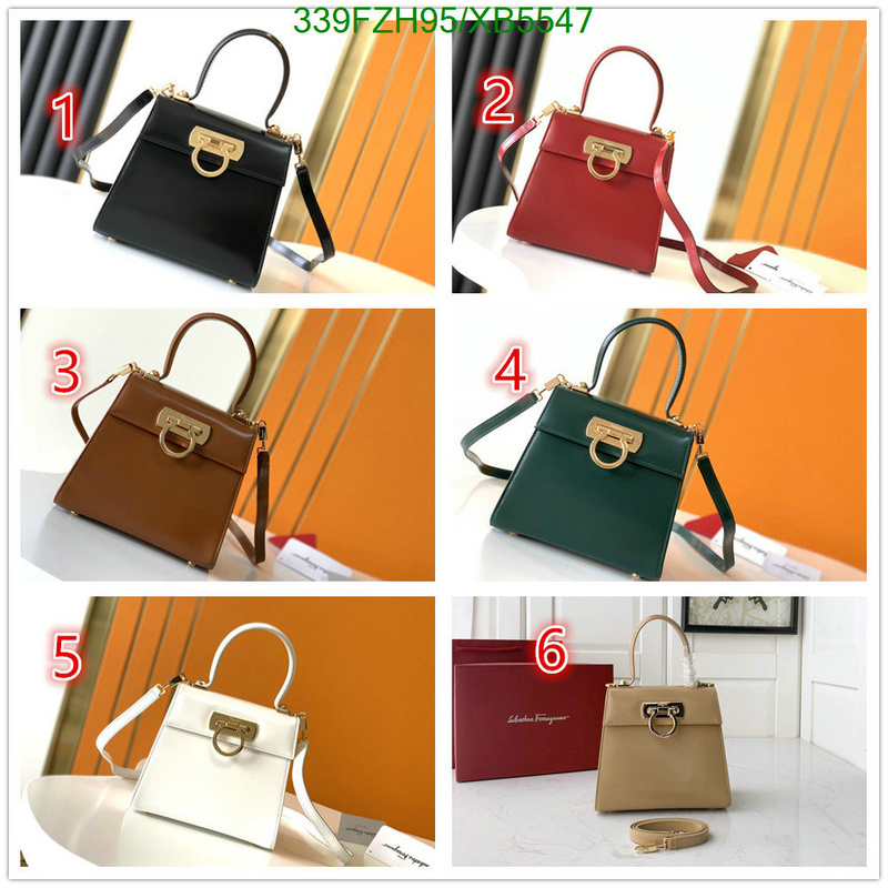 Ferragamo-Bag-Mirror Quality, Code: XB5547,$: 339USD