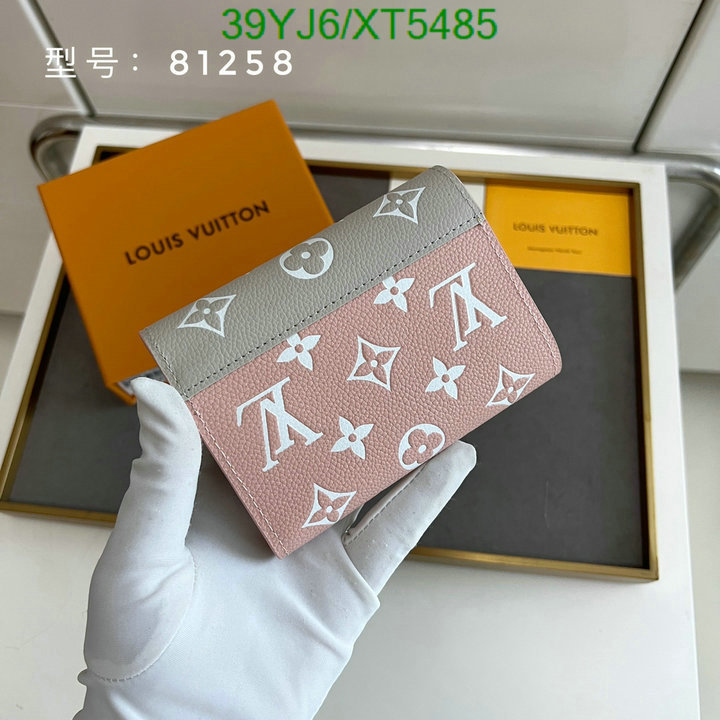 LV-Wallet-4A Quality, Code: XT5485,$: 39USD