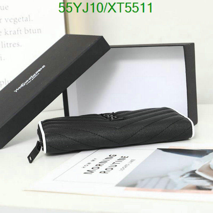 YSL-Wallet-4A Quality, Code: XT5511,$: 55USD