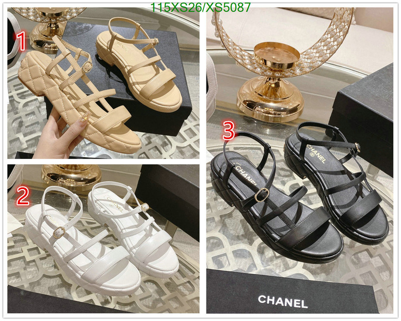 Chanel-Women Shoes, Code: XS5087,$: 115USD