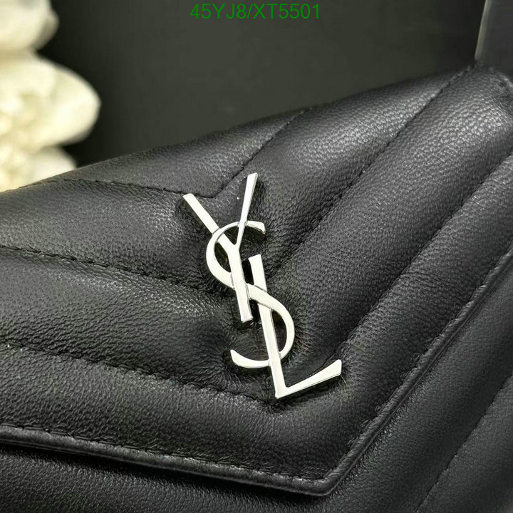 YSL-Wallet-4A Quality, Code: XT5501,$: 45USD