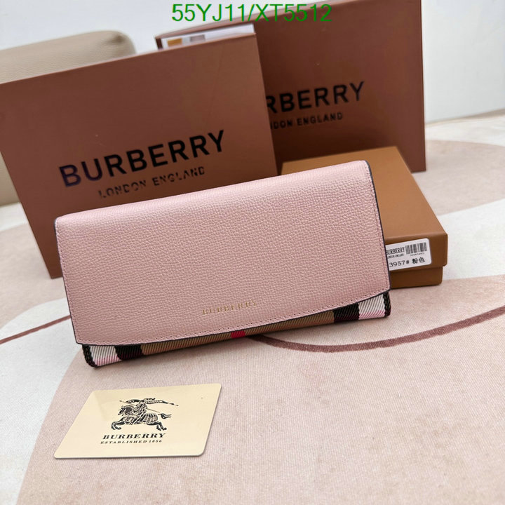 Burberry-Wallet-4A Quality, Code: XT5512,$: 55USD