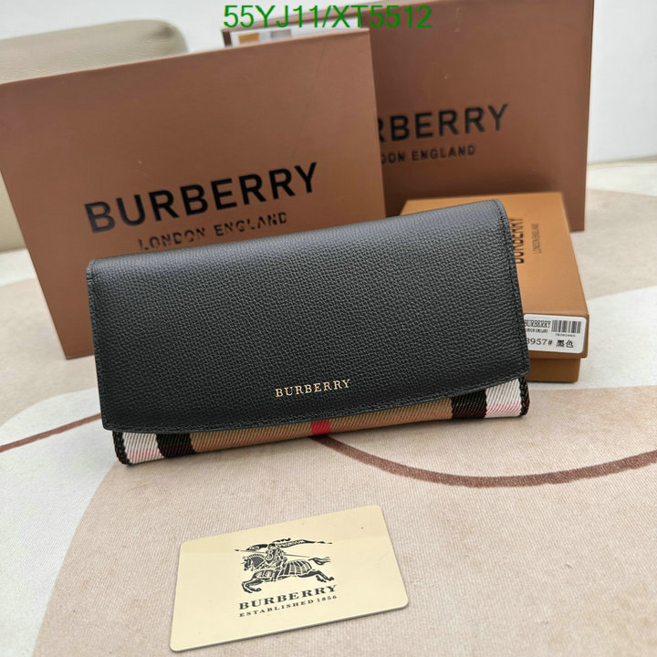 Burberry-Wallet-4A Quality, Code: XT5512,$: 55USD