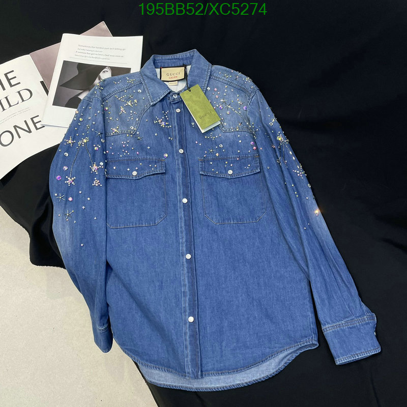 Gucci-Clothing, Code: XC5274,$: 195USD