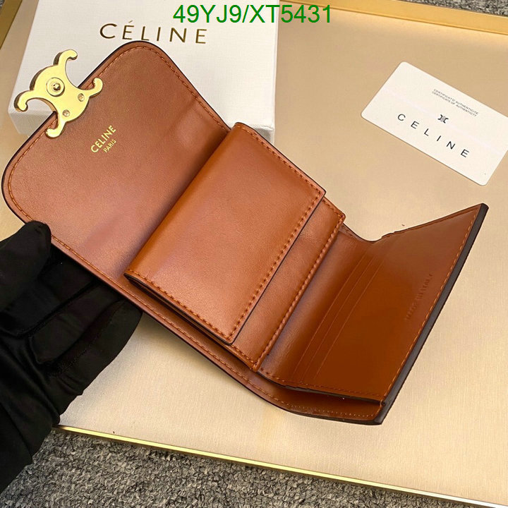 CELINE-Wallet-4A Quality, Code: XT5431,$: 49USD