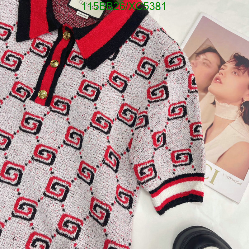 Gucci-Clothing, Code: XC5381,$: 115USD