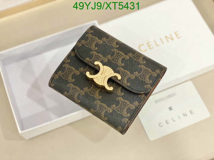 CELINE-Wallet-4A Quality, Code: XT5431,$: 49USD