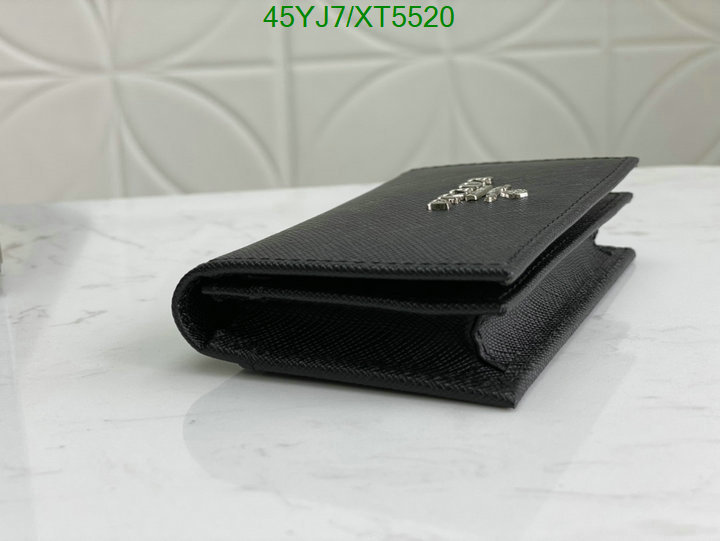 Prada-Wallet-4A Quality, Code: XT5520,$: 45USD