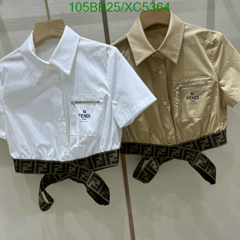 Fendi-Clothing, Code: XC5364,$: 105USD