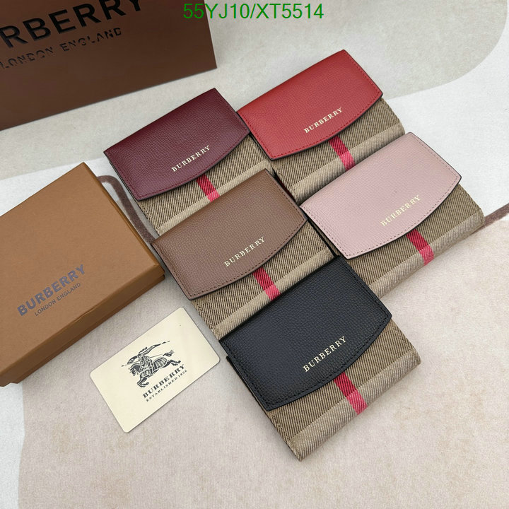 Burberry-Wallet-4A Quality, Code: XT5514,$: 55USD