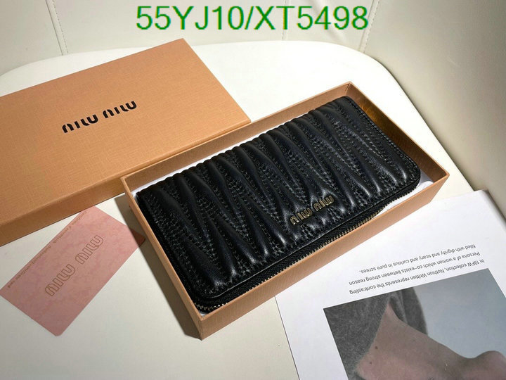 Miu Miu-Wallet-4A Quality, Code: XT5498,$: 55USD