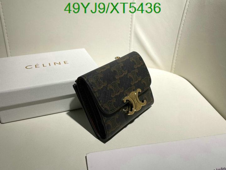 CELINE-Wallet-4A Quality, Code: XT5436,$: 49USD