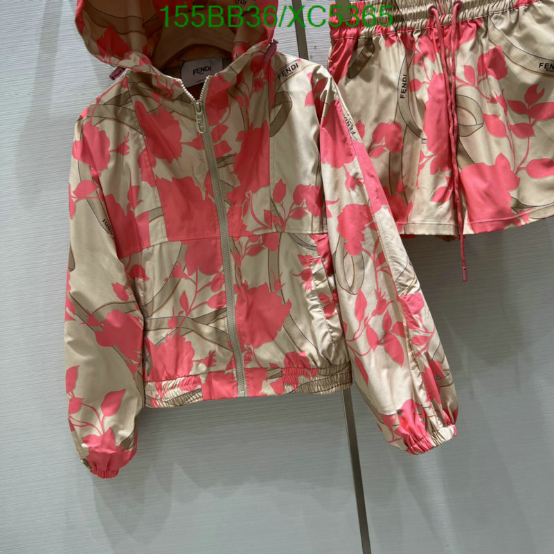 Fendi-Clothing, Code: XC5365,$: 155USD