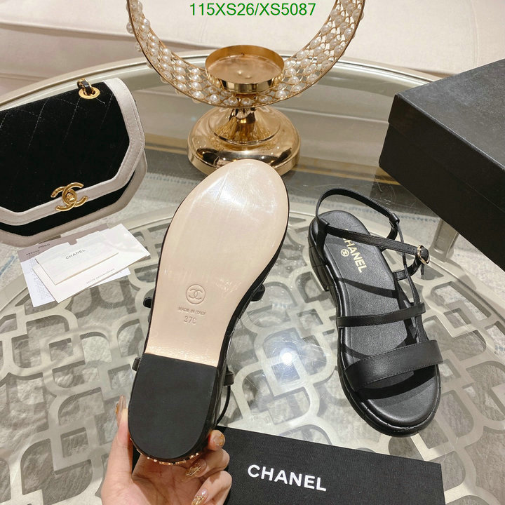Chanel-Women Shoes, Code: XS5087,$: 115USD
