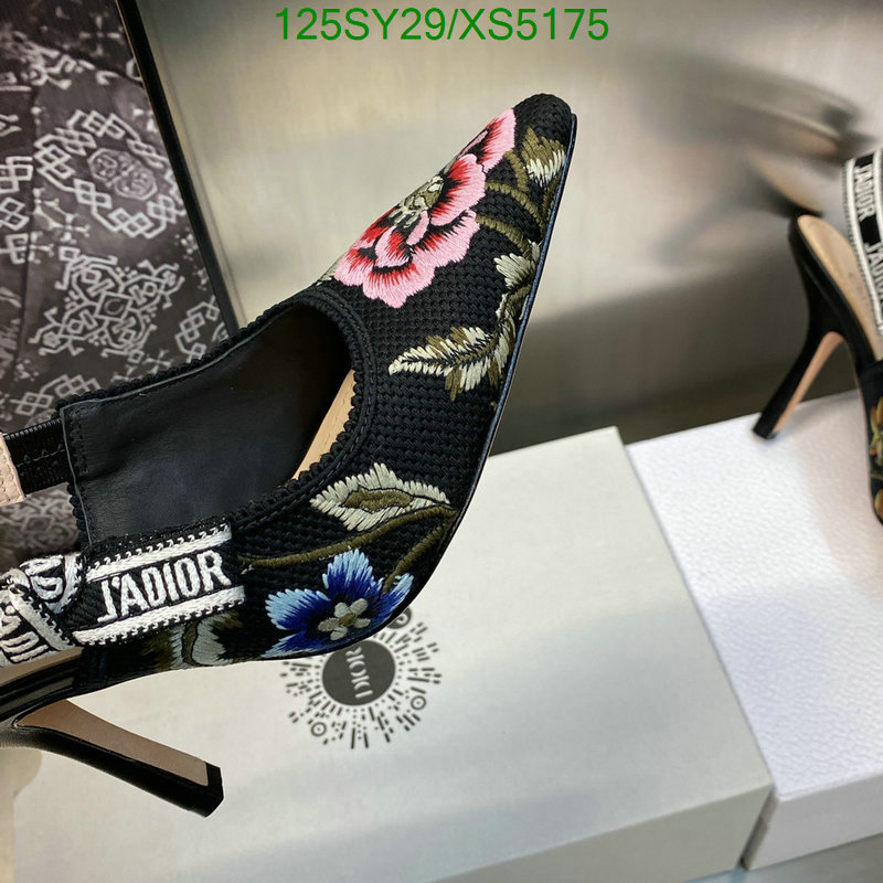 Dior-Women Shoes, Code: XS5175,$: 125USD