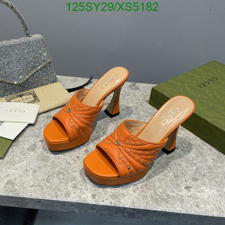 Gucci-Women Shoes, Code: XS5182,$: 125USD
