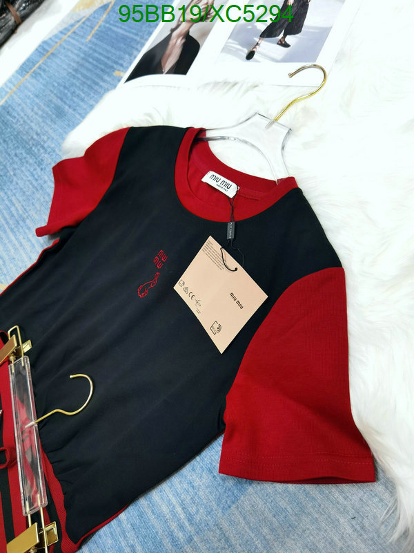 MIUMIU-Clothing, Code: XC5294,$: 95USD