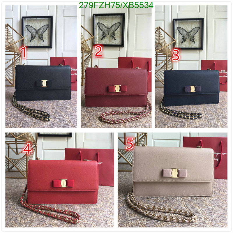 Ferragamo-Bag-Mirror Quality, Code: XB5534,$: 279USD