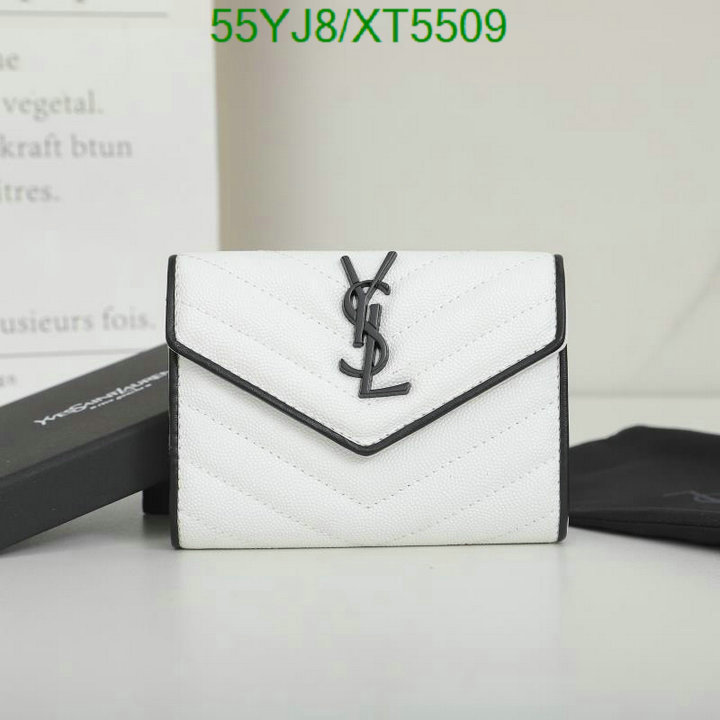 YSL-Wallet-4A Quality, Code: XT5509,$: 55USD