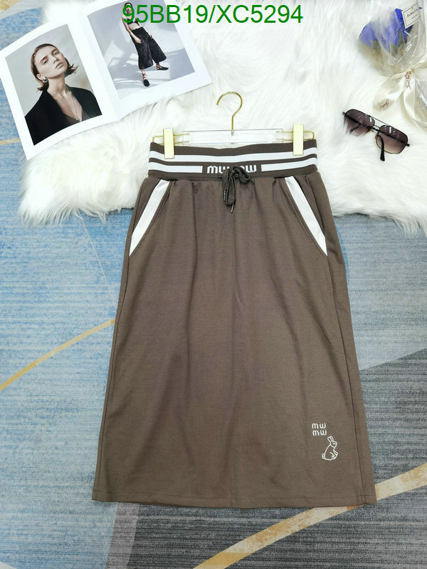 MIUMIU-Clothing, Code: XC5294,$: 95USD