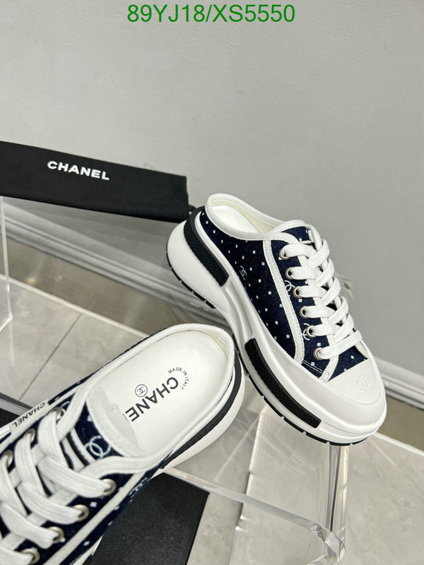 Chanel-Women Shoes, Code: XS5550,$: 89USD