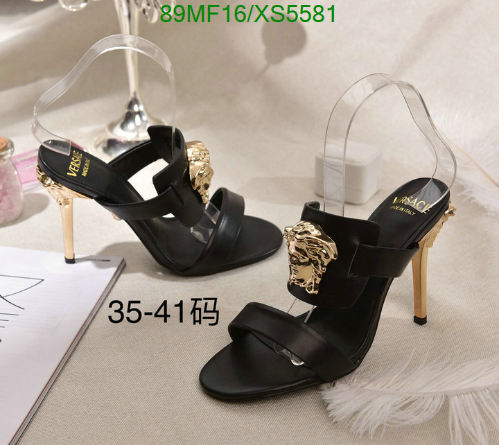 Versace-Women Shoes, Code: XS5581,$: 89USD