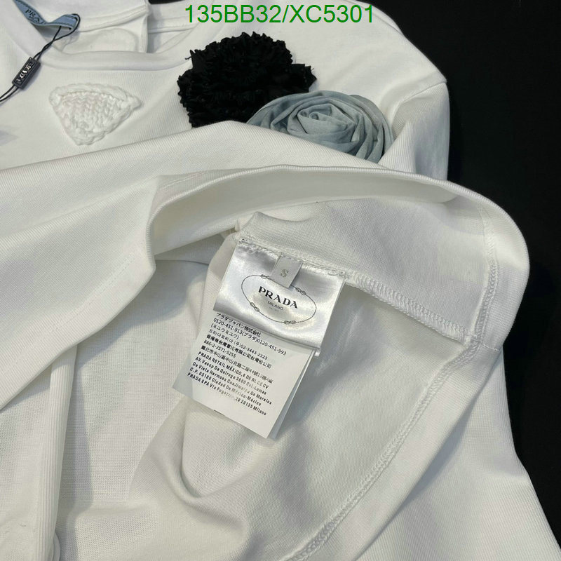 Prada-Clothing, Code: XC5301,$: 135USD