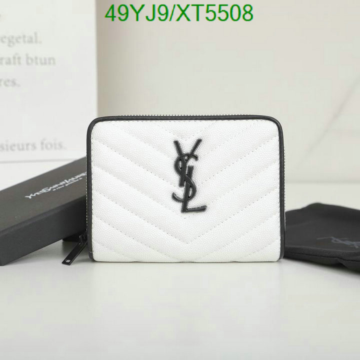 YSL-Wallet-4A Quality, Code: XT5508,$: 49USD