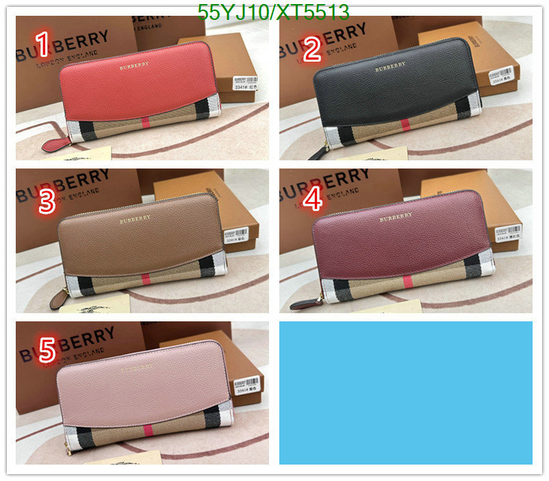 Burberry-Wallet-4A Quality, Code: XT5513,$: 55USD