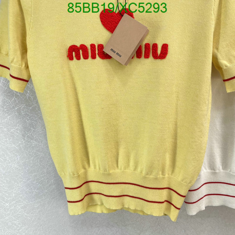 MIUMIU-Clothing, Code: XC5293,$: 85USD