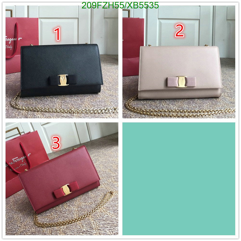 Ferragamo-Bag-Mirror Quality, Code: XB5535,$: 209USD