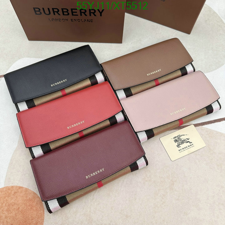 Burberry-Wallet-4A Quality, Code: XT5512,$: 55USD