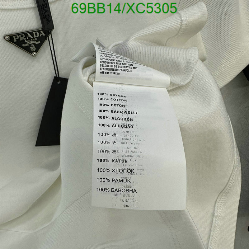 Prada-Clothing, Code: XC5305,$: 69USD