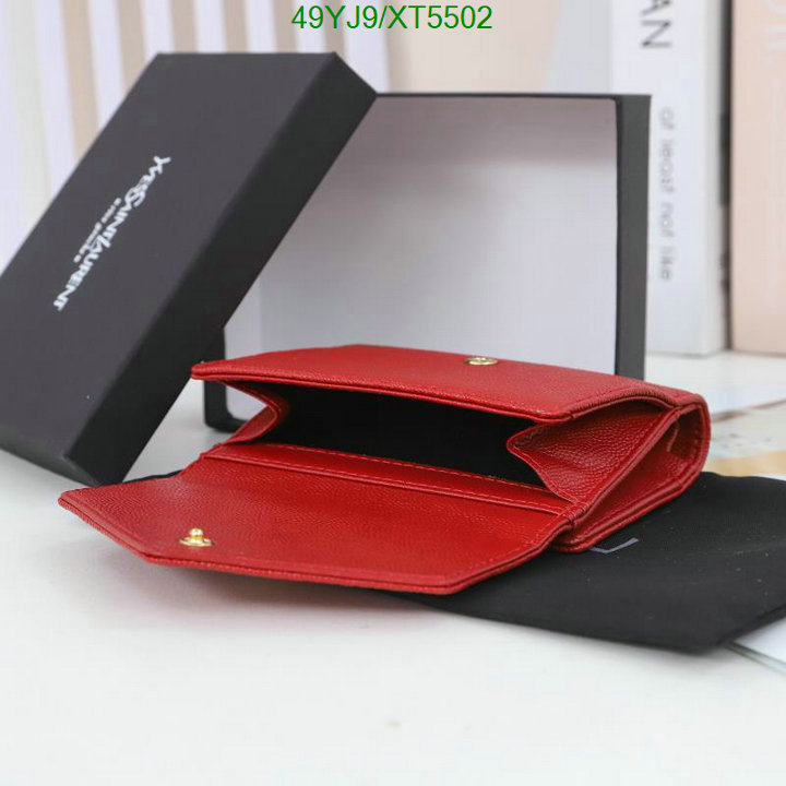 YSL-Wallet-4A Quality, Code: XT5502,$: 49USD