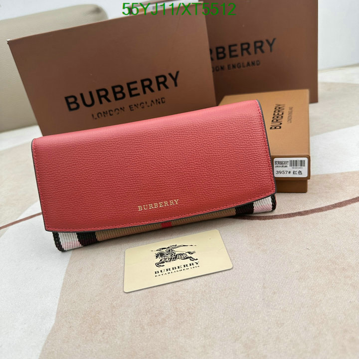 Burberry-Wallet-4A Quality, Code: XT5512,$: 55USD