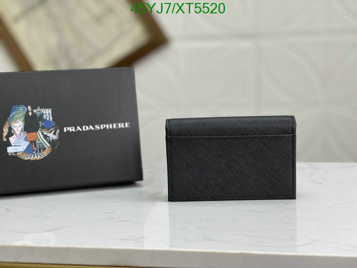 Prada-Wallet-4A Quality, Code: XT5520,$: 45USD