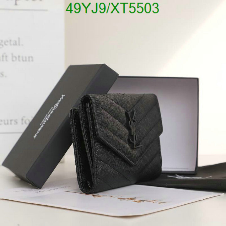 YSL-Wallet-4A Quality, Code: XT5503,$: 49USD