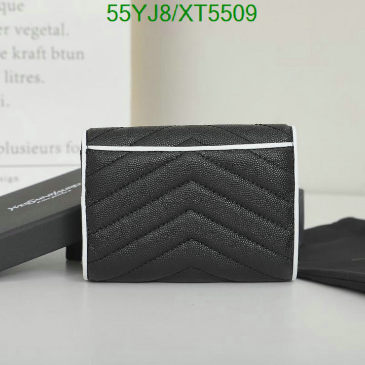 YSL-Wallet-4A Quality, Code: XT5509,$: 55USD