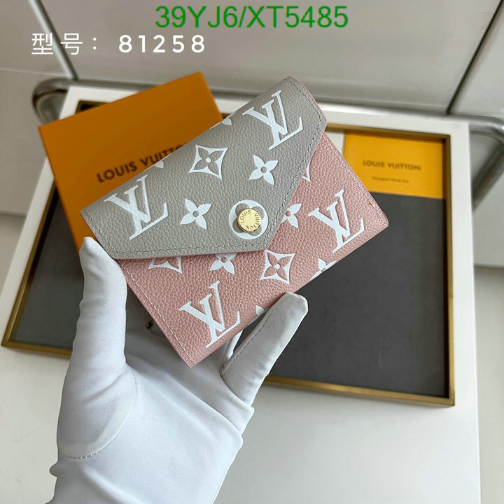 LV-Wallet-4A Quality, Code: XT5485,$: 39USD