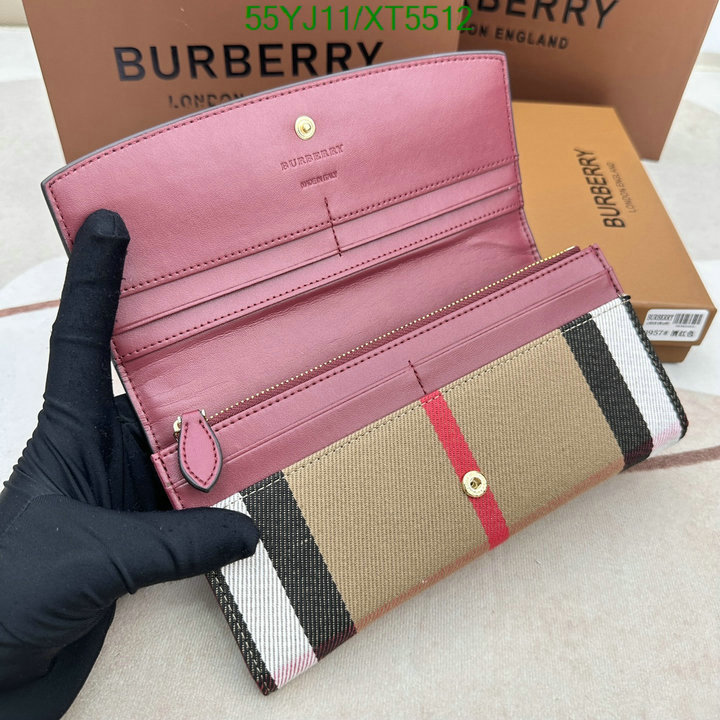 Burberry-Wallet-4A Quality, Code: XT5512,$: 55USD