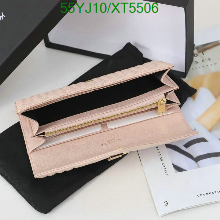 YSL-Wallet-4A Quality, Code: XT5506,$: 55USD