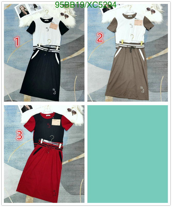 MIUMIU-Clothing, Code: XC5294,$: 95USD