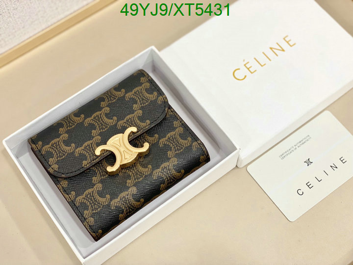 CELINE-Wallet-4A Quality, Code: XT5431,$: 49USD