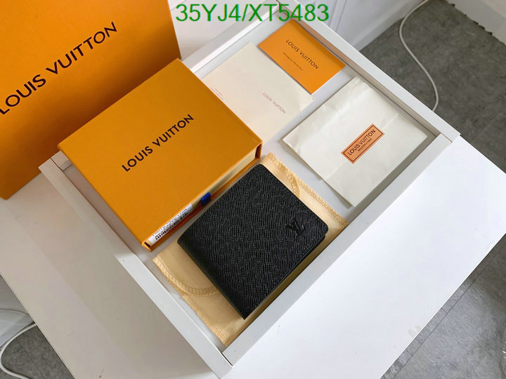 LV-Wallet-4A Quality, Code: XT5483,$: 35USD